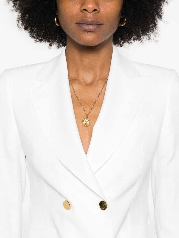 ブレザー - 白 shop online: TAGLIATORE