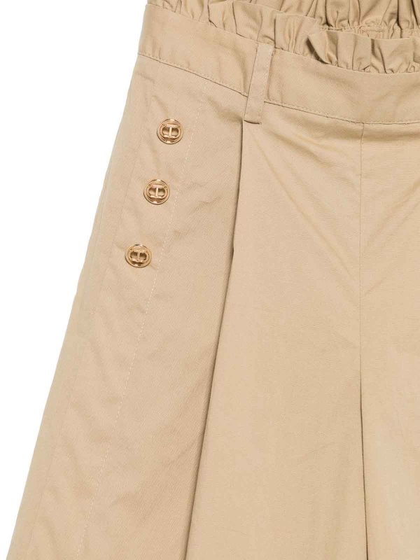 The Best Shops TWINSET: カジュアルトラウザー - カジュアルパンツ - ベージュ