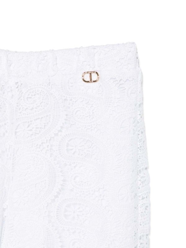 The Best Shops TWINSET: Casual Hosen - Casual Hose - Weiß