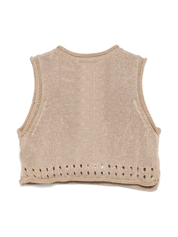 TWINSET: Tops und Tank Tops online - Top - Beige