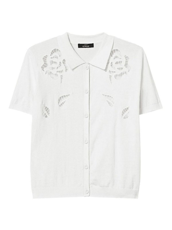 TWINSET: Hemden - Hemd - Weiß