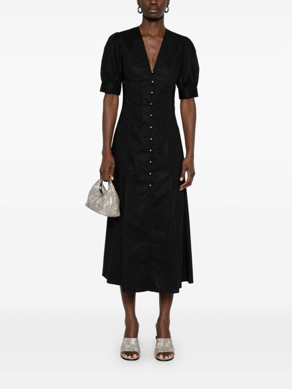 TWINSET buy online Knielanges Kleid - Schwarz