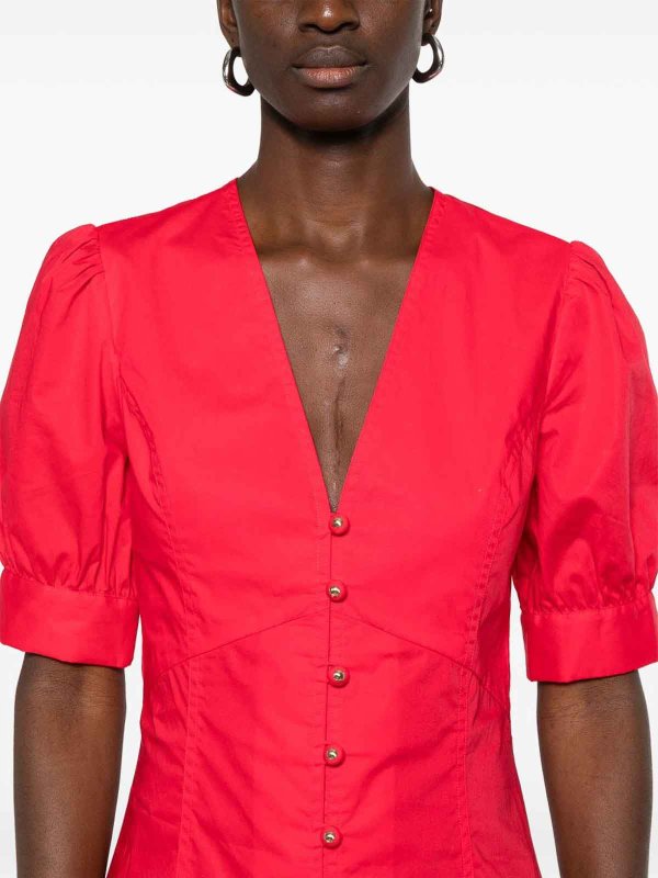 The Best Shops TWINSET: ニーレングスドレス - 膝丈ドレス - 赤