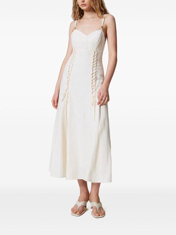 ショートドレス - 白 shop online: TWINSET