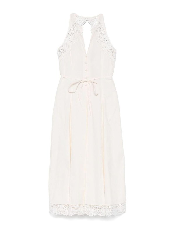 TWINSET: ショートドレス - ショートドレス - 白