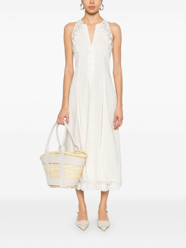 ショートドレス - 白 shop online: TWINSET