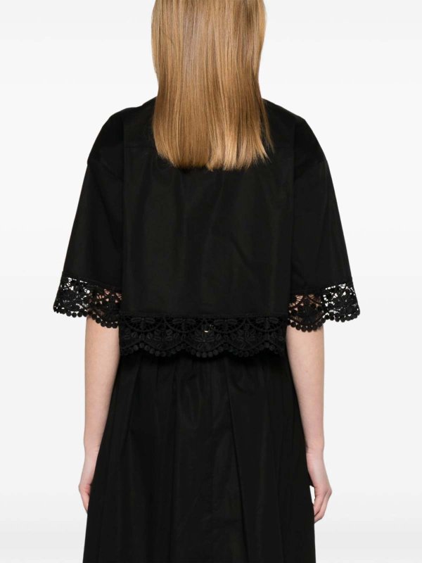 Camicia Con Rifinitura In Pizzo shop online: TWINSET