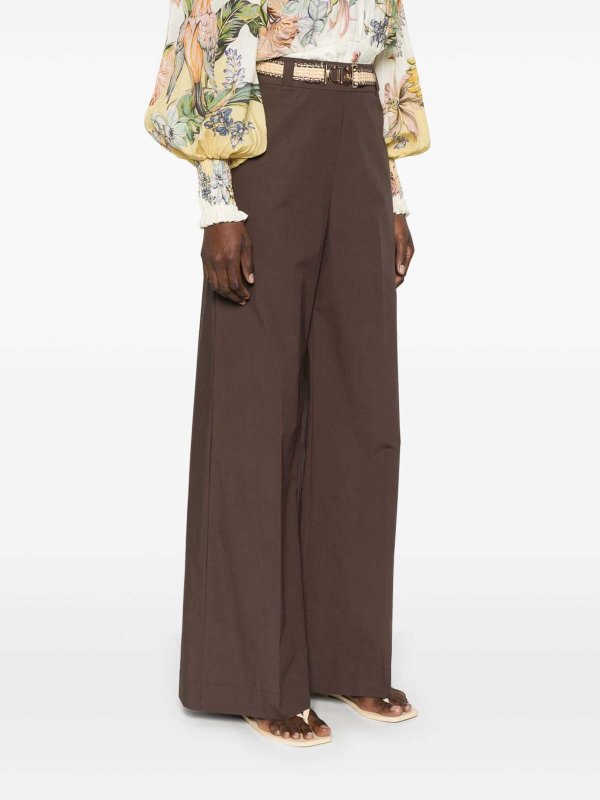 カジュアルパンツ - ブラウン shop online: TWINSET