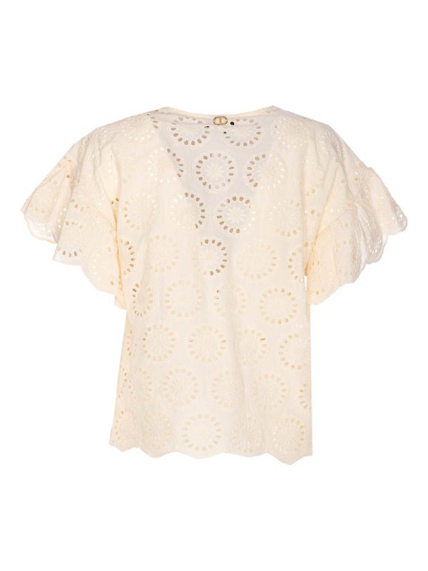TWINSET: Blusen online - Bluse - Beige