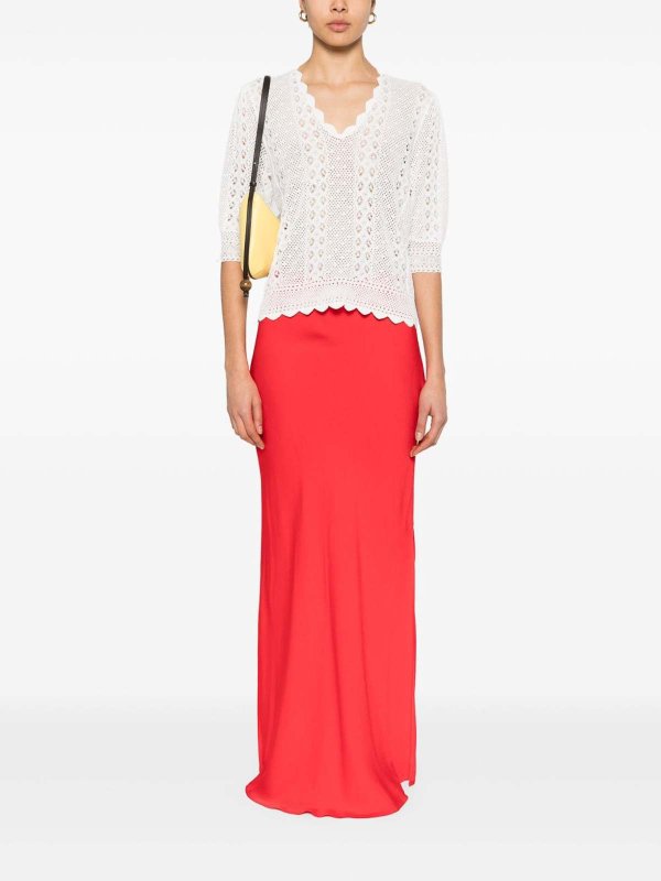 TWINSET buy online U-Boot-Pullover - Weiß