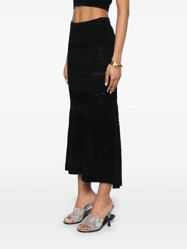 TWINSET: U-Boot-Ausschnitt online - U-Boot-Pullover - Schwarz