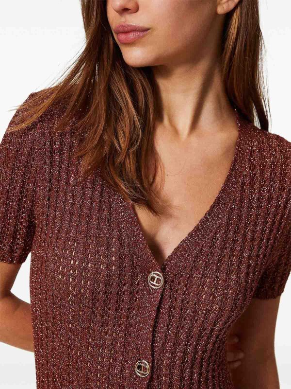 TWINSET: ボートネック online - ボートネック - ブラウン