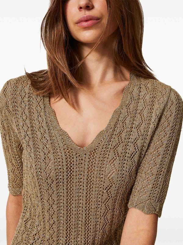 TWINSET: Tops und Tank Tops online - Top - Braun