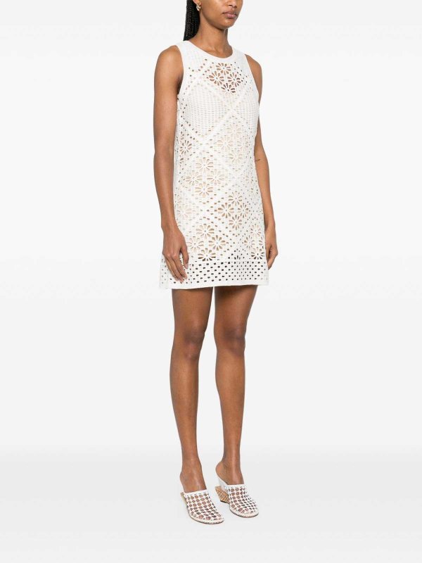 TWINSET: Robes courtes online - Robe Courte - Blanc