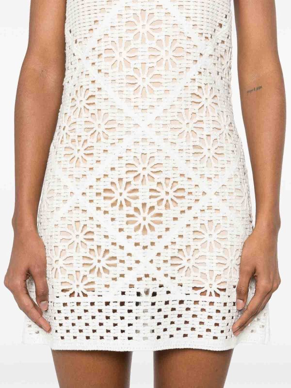 The Best Shops TWINSET: Robes courtes - Robe Courte - Blanc