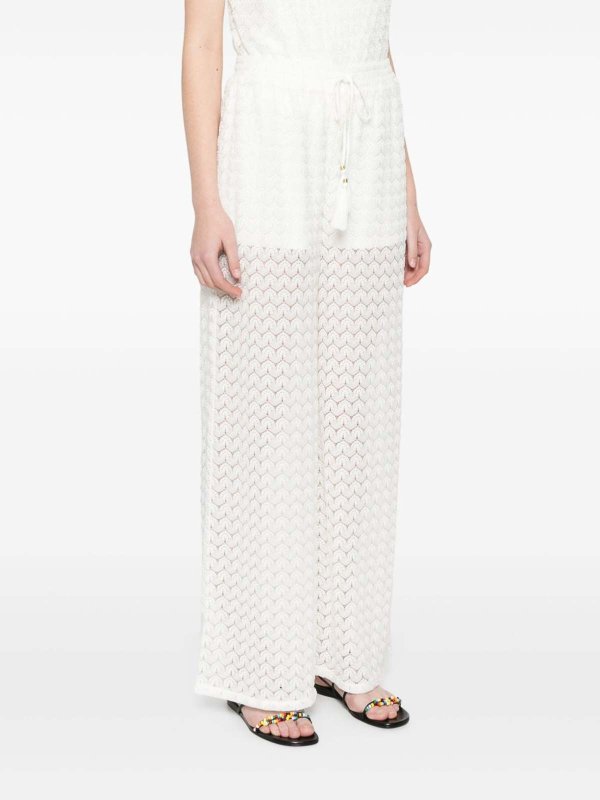 TWINSET: カジュアルトラウザー online - カジュアルパンツ - 白