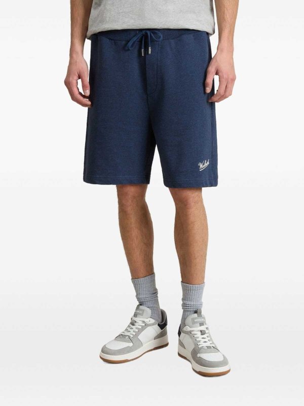 WOOLRICH: Trousers Shorts online - Bermuda with logo