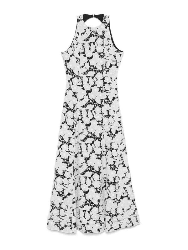 ROTATE Birger Christensen: ニーレングスドレス - 膝丈ドレス - 白