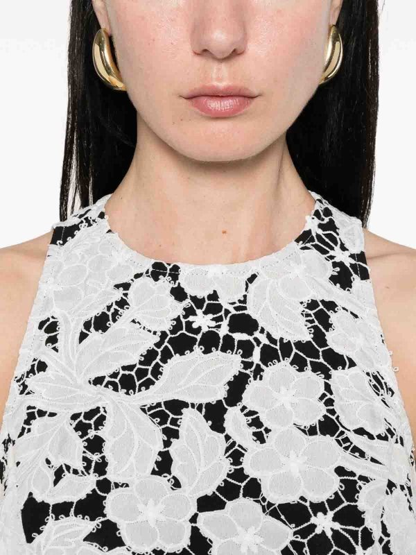 ROTATE Birger Christensen: ニーレングスドレス online - 膝丈ドレス - 白