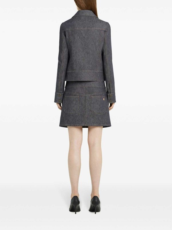 The Best Shops Courreges: デニムジャケット - ブレザー - グレー