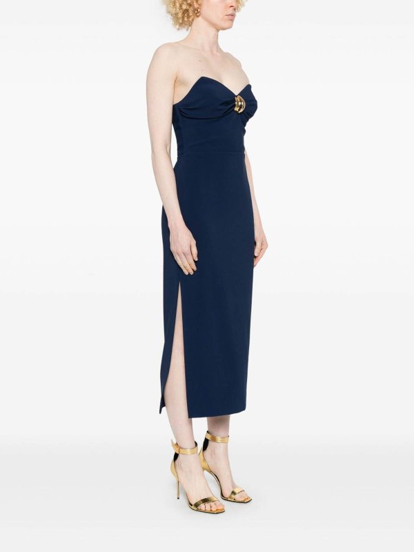 Robe Au Genou - Bleu shop online: ELISABETTA FRANCHI