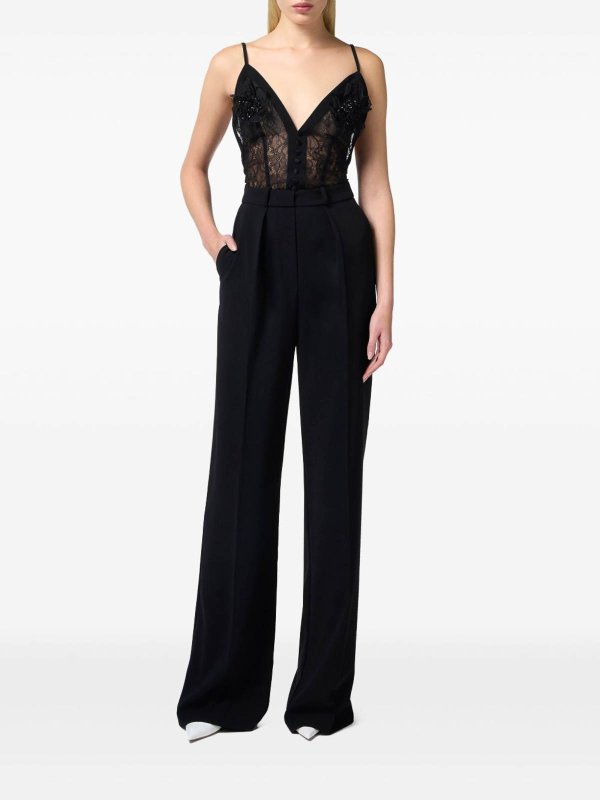 ELISABETTA FRANCHI: ジャンプスーツ online - ジャンプスーツ - 黒