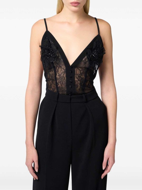 The Best Shops ELISABETTA FRANCHI: ジャンプスーツ - ジャンプスーツ - 黒