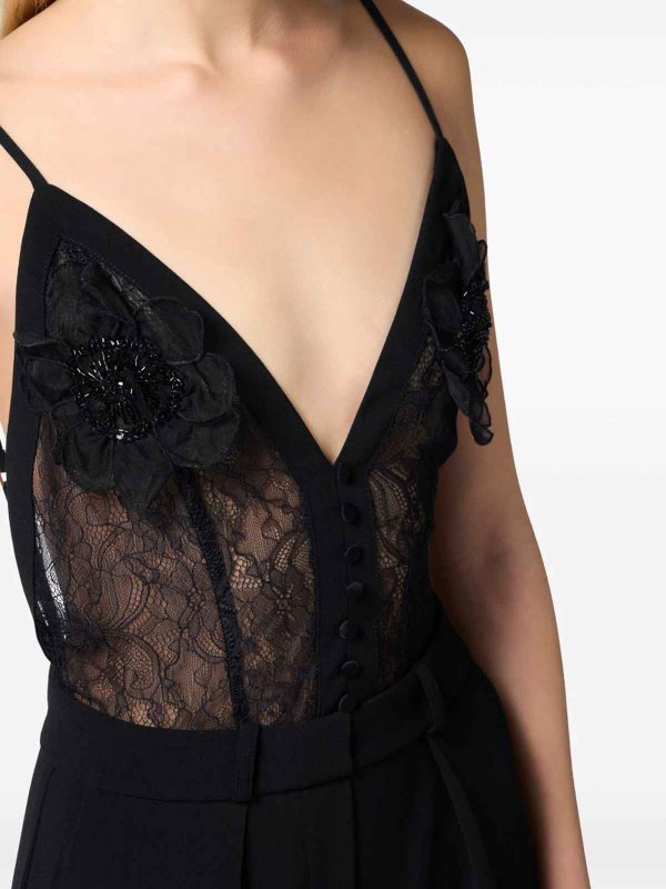 ELISABETTA FRANCHI buy online ジャンプスーツ - 黒