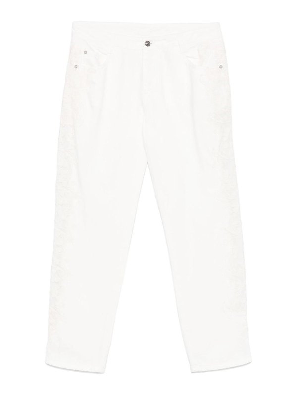 ERMANNO SCERVINO: Jeans boot-cut - Jeans Boot-Cut - Blanco