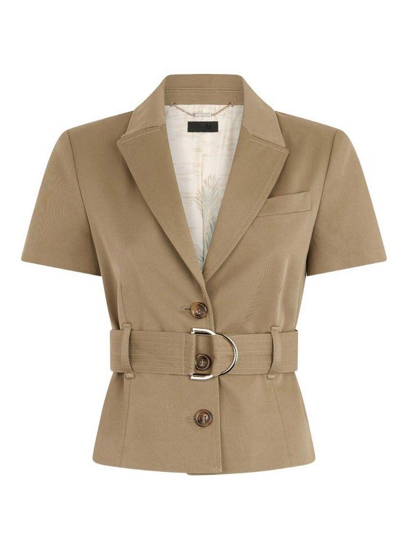 Liu Jo: ブレザー - ブレザー - ベージュ