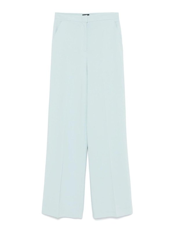 Pinko: casual trousers - Tailored trousers with rippled effect
