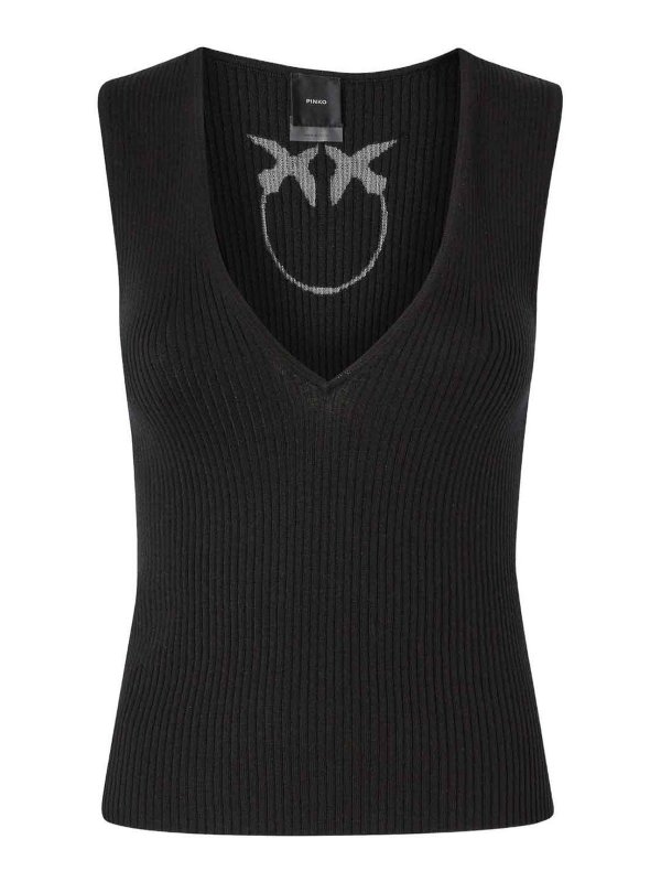 Pinko: トップス＆タンクトップ - トップ/タンクトップ - 黒