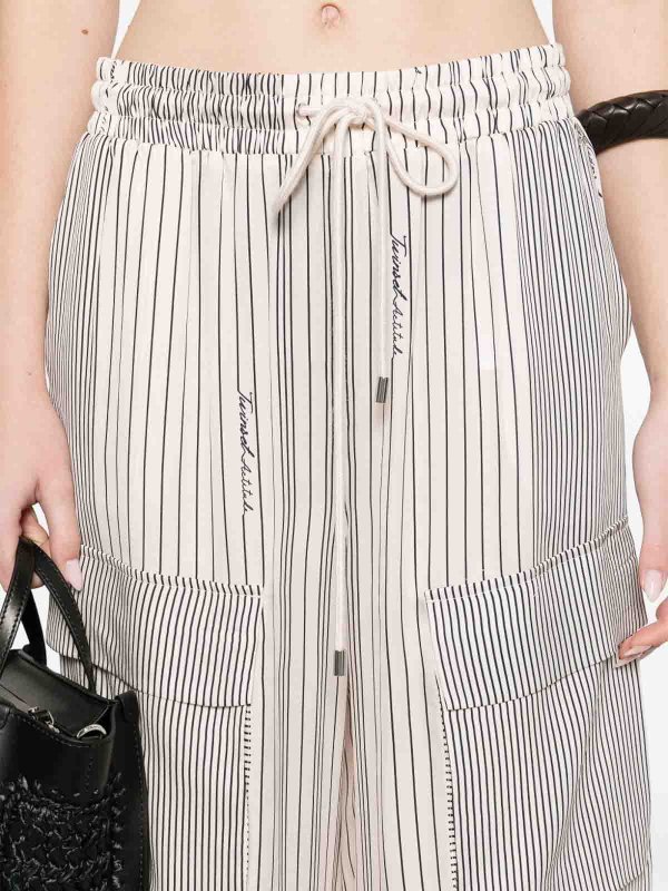 The Best Shops TWINSET: カジュアルトラウザー - カジュアルパンツ - ベージュ