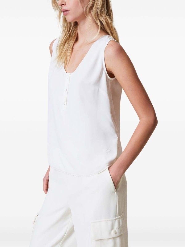 The Best Shops TWINSET: トップス＆タンクトップ - トップ/タンクトップ - 白