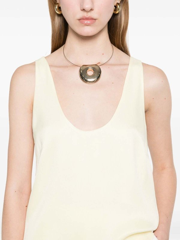 TWINSET: Tops & Tank tops online - Top with large neckline