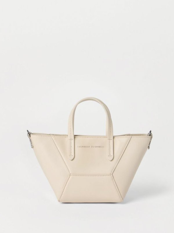 BRUNELLO CUCINELLI: クロスボディバッグ online - クロスボディバッグ - ベージュ