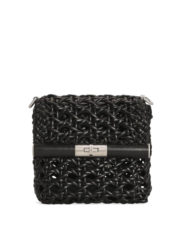 DOLCE & GABBANA: cross body bags - Shoulder bag with a pierced effect