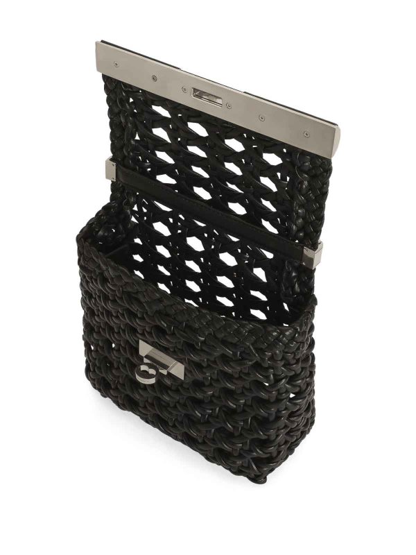 cross body bags shop online Shoulder bag with a pierced effect