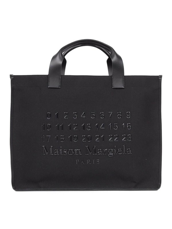Maison Margiela: クロスボディバッグ - クロスボディバッグ - 黒