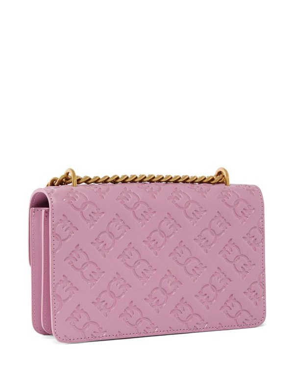 Pinko Love Mini shoulder bag - Nude & Neutrals | 100074A1YBN46Q