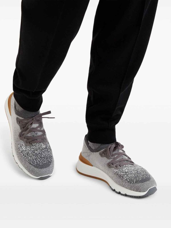 スニーカー - グレー shop online: BRUNELLO CUCINELLI