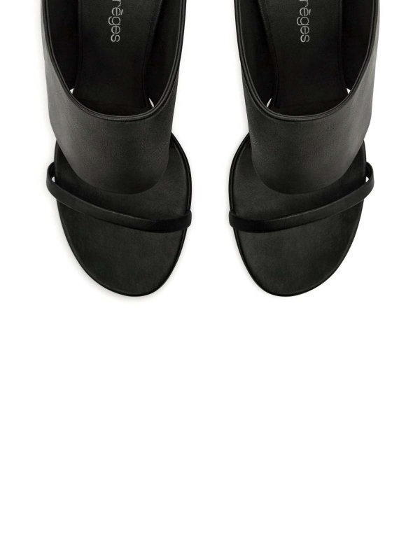 The Best Shops Courreges: sandals - Oblique sandals