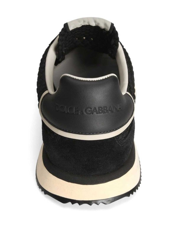 DOLCE & GABBANA: Chaussures de sport online - Baskets - Noir