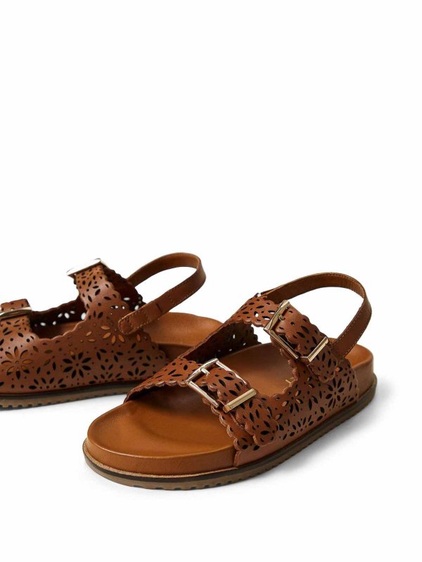 TWINSET: サンダル online - サンダル - ブラウン