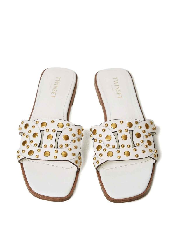 サンダル - 白 shop online: TWINSET
