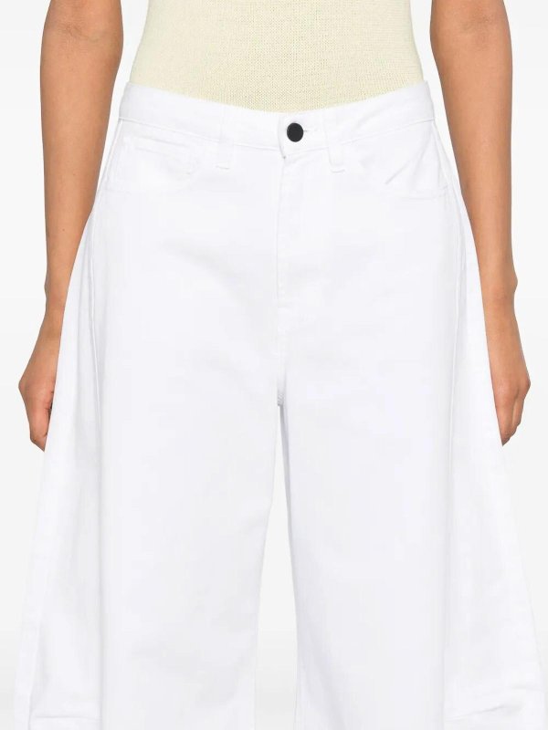 The Best Shops 3X1: Jeans Rectos - Vaqueros Rectos - Blanco