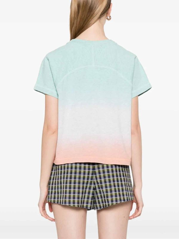 The Best Shops A.P.C.: t-shirts - Tshirt Cloud Dip Dye Asics