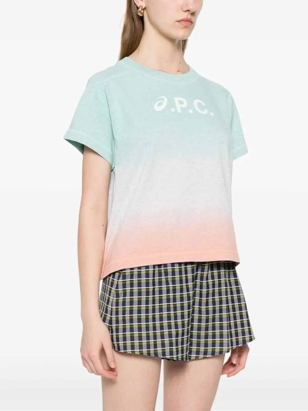 Tshirt Cloud Dip Dye Asics shop online: A.P.C.