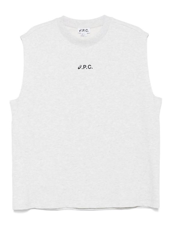 A.P.C.: t-shirts - Tshirt Sky Asics