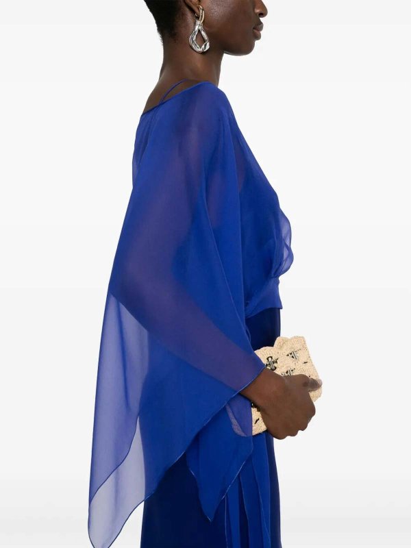 ALBERTA FERRETTI: マキシドレス online - マキシドレス - ブルー